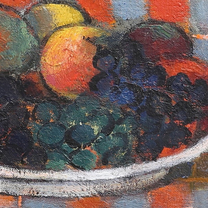 1956, Swedish Still Life Painting, 'Fruit And Wine-barnstar-e6a7b013-6a92-45be-b394-70d87ff08047-main-637247304402541928.jpeg