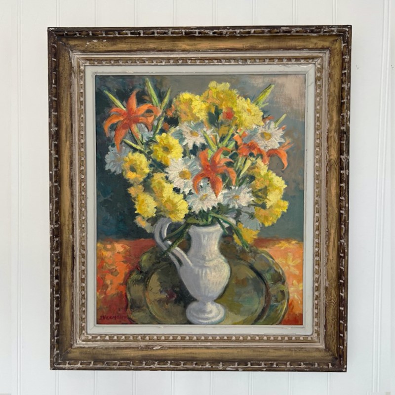 1950'S French Oil Painting 'Tiger Lilies'-barnstar-lilies-1-main-637946227954559909.jpg