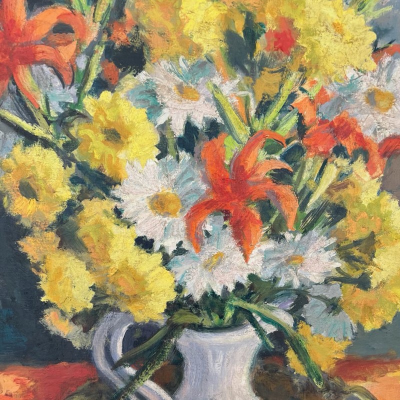 1950'S French Oil Painting 'Tiger Lilies'-barnstar-lilies-2-main-637946228113273144.jpg