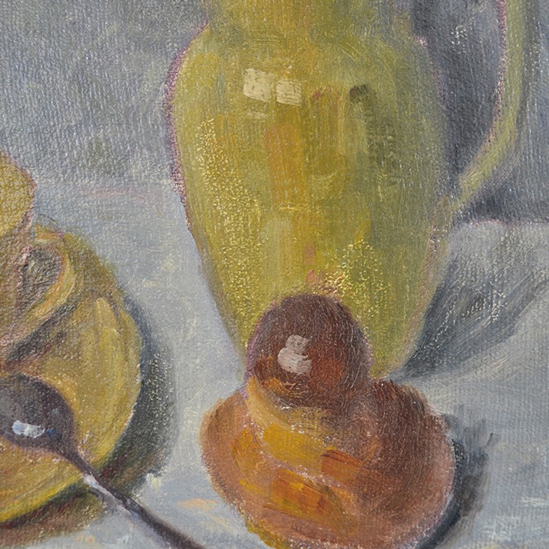 1930's, Painting, 'Brioche', Joseph Bontet-barnstar-yellow-brioche-4-main-637612726480156398.jpg