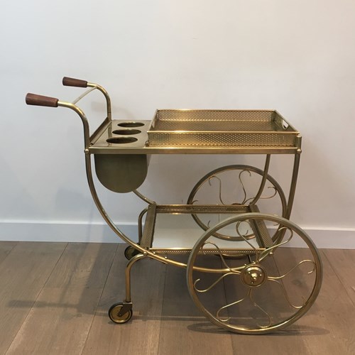 Designer Drinks Trolley With Removable Top Tray