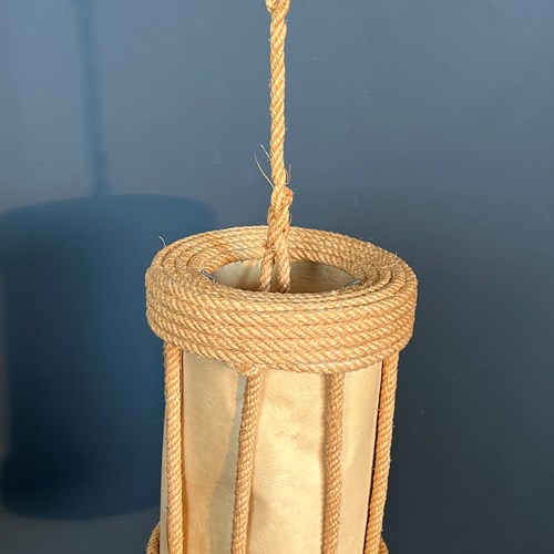 Rope Lantern. French Work By Adrien Audoux & Frida Minet. 