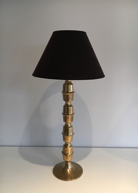Pair Of Tall Brass Table Lamps, Circa 1960 -barrois-antiques-50's-24123_main_636426387040327899.JPG