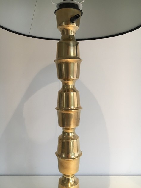 Pair Of Tall Brass Table Lamps, Circa 1960 -barrois-antiques-50's-24125_main_636426387551722123.JPG