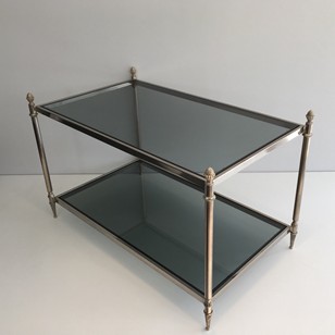 Small Silvered Coffee Table