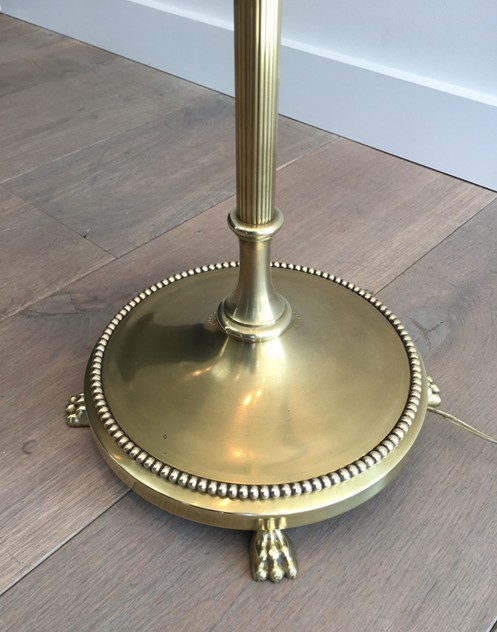  Brass Floor Lamp with Claw Feet -barrois-antiques-50's-26346_main_636567218618577881.JPG