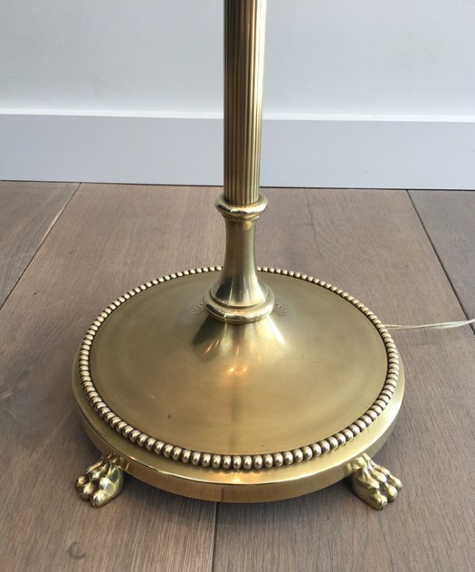  Brass Floor Lamp with Claw Feet -barrois-antiques-50's-26347_main_636567218742760249.JPG