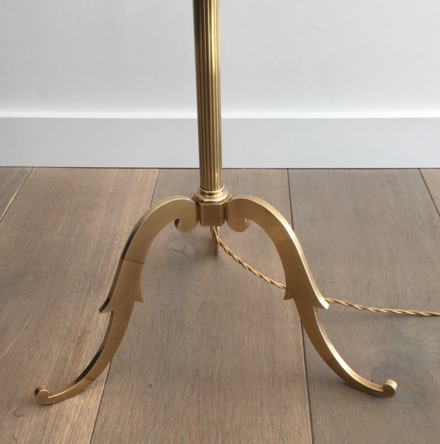  Neoclassical Adjustable Brass Floor Lamp-barrois-antiques-50's-26380_main_636565467561801701.JPG