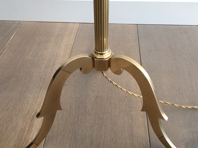  Neoclassical Adjustable Brass Floor Lamp-barrois-antiques-50's-26382_main_636565467730914373.JPG