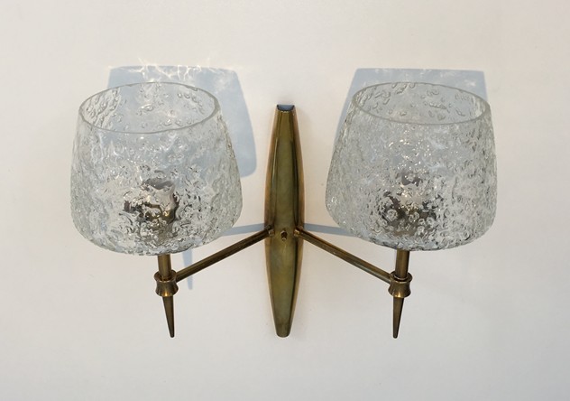  Pair of Bronze Sconces with Worked Glass -barrois-antiques-50's-26468-main-636573081008393639.JPG