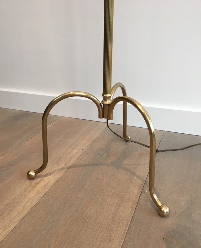  Neoclassical Adjustable Brass Floor lamp-barrois-antiques-50's-27894-main-636626828429914592.JPG