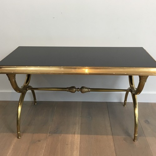  Att to R. Subes. Neoclassical Bronze Coffee Table