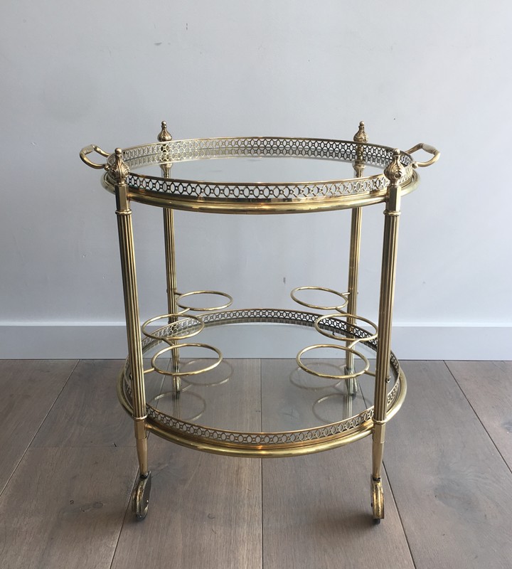  Neoclassical Brass Round Trolley. French-barrois-antiques-50's-28915-main-636662067750577567.JPG