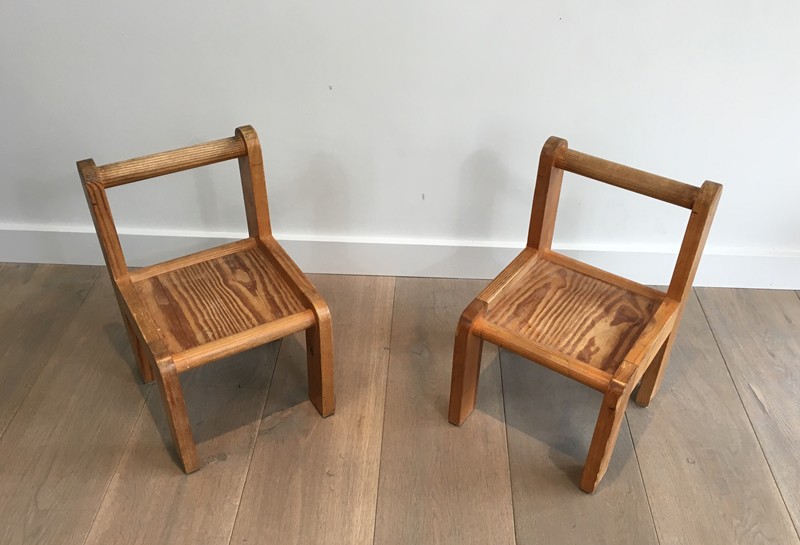  Unusual Small children Chairs. Circa 1970 -barrois-antiques-50's-29474-main-636740739130131065.JPG