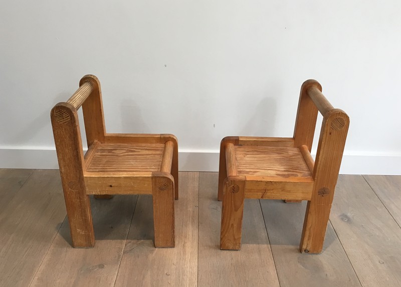  Unusual Small children Chairs. Circa 1970 -barrois-antiques-50's-29475-main-636740739182237737.JPG