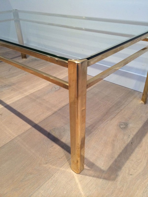 Attributed to Jacques Quinet. Brass Coffee Table-barrois-antiques-50s-11382-main-637445311010262434.jpg