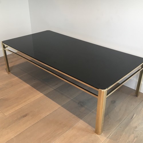 Bronze And Brass Coffee Table. Signed And Numbered