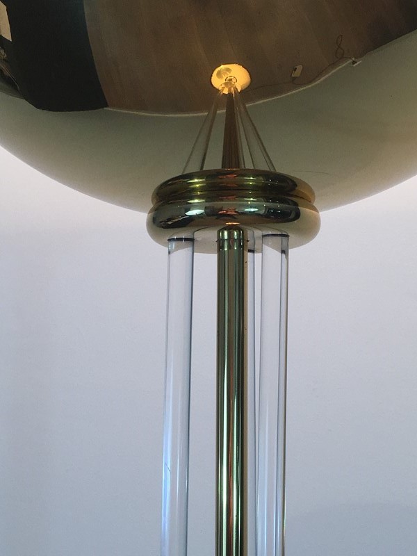 Acrylic and gilt brass Floor Lamp-barrois-antiques-50s-31093-main-636807360046877958.JPG