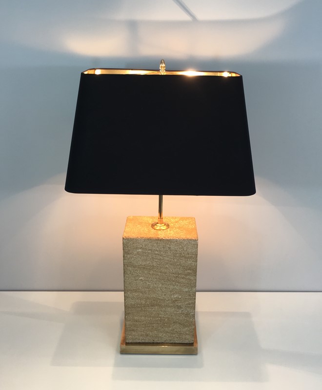  Reconstituted Stone & Brass Adjustable Table Lamp-barrois-antiques-50s-31295-main-636827221003156532.JPG