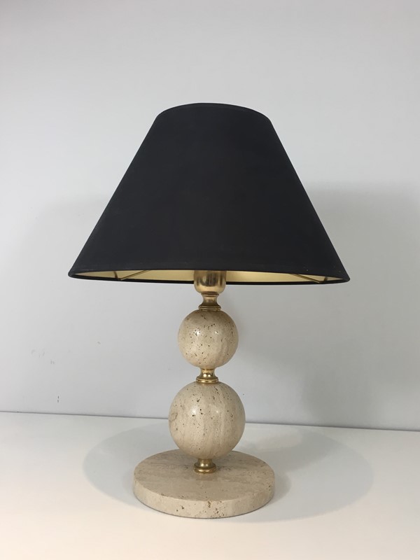  Travertine & Brass table Lamp. Black Shintz Gilt-barrois-antiques-50s-31350-main-636824557277012677.jpg