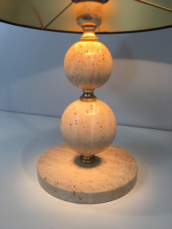  Travertine & Brass table Lamp. Black Shintz Gilt-barrois-antiques-50s-31361-main-636824557666543749.jpg