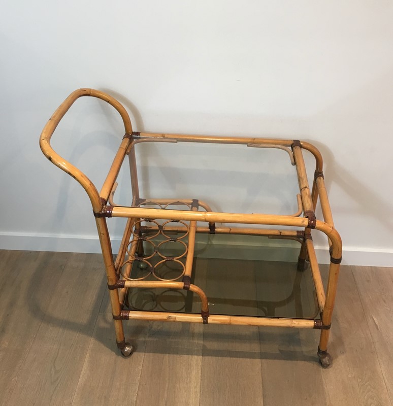  Interesting Rattan Drinks Trolley with Leather-barrois-antiques-50s-36668-main-637247171575601621.jpg
