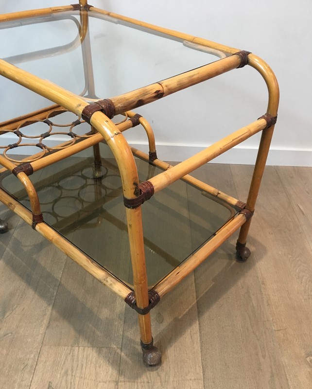  Interesting Rattan Drinks Trolley with Leather-barrois-antiques-50s-36673-main-637247171697475482.jpg