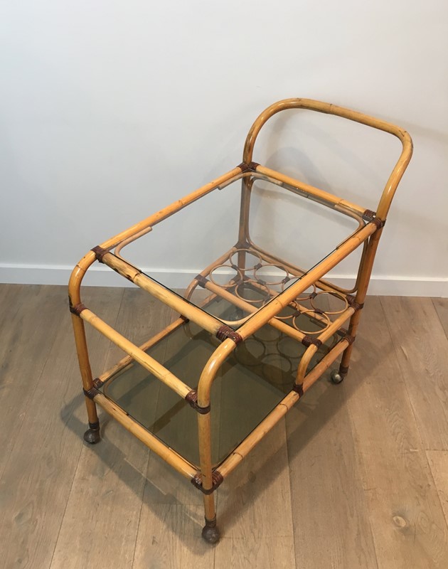  Interesting Rattan Drinks Trolley with Leather-barrois-antiques-50s-36675-main-637247171745911196.jpg