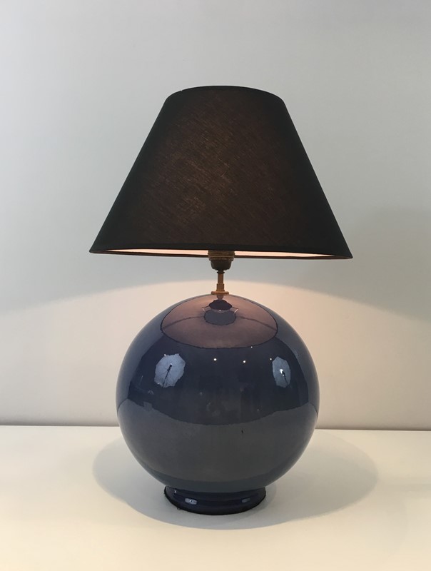  Large Round Blue Ceramic Table Lamp With Shade-barrois-antiques-50s-36884-main-637274659079422950.jpg