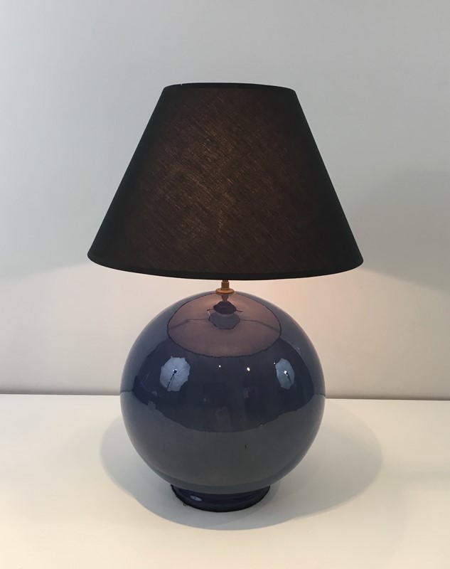  Large Round Blue Ceramic Table Lamp With Shade-barrois-antiques-50s-36886-main-637274659428640497.jpg