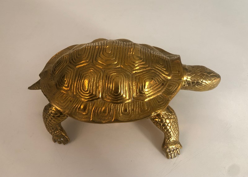  Turtle Brass Sculpture. French. Circa 1970-barrois-antiques-50s-41608-main-637602103275677969.jpg