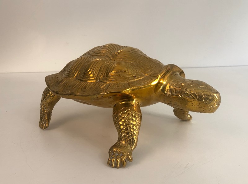  Turtle Brass Sculpture. French. Circa 1970-barrois-antiques-50s-41609-main-637602103298647134.jpg