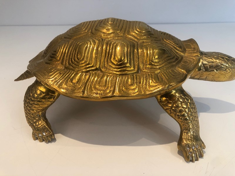  Turtle Brass Sculpture. French. Circa 1970-barrois-antiques-50s-41611-main-637602103339897162.jpg