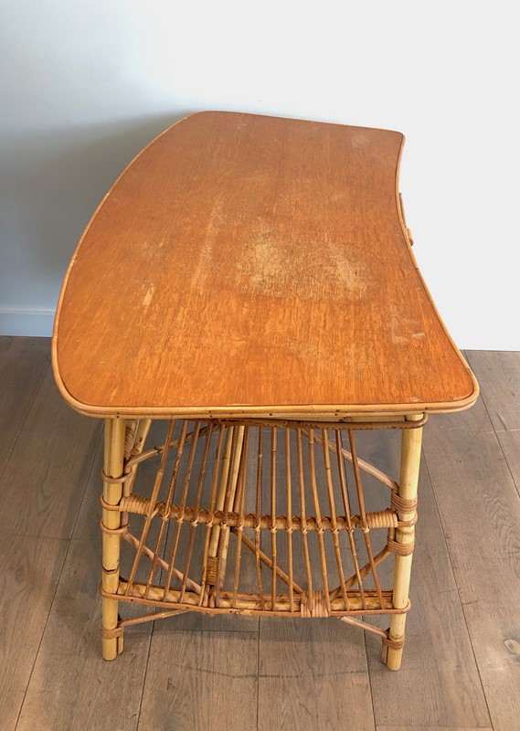 Attribut to Audoux Minet. Rattan Desk with Drawers-barrois-antiques-50s-41706-main-637602121286752123.jpg