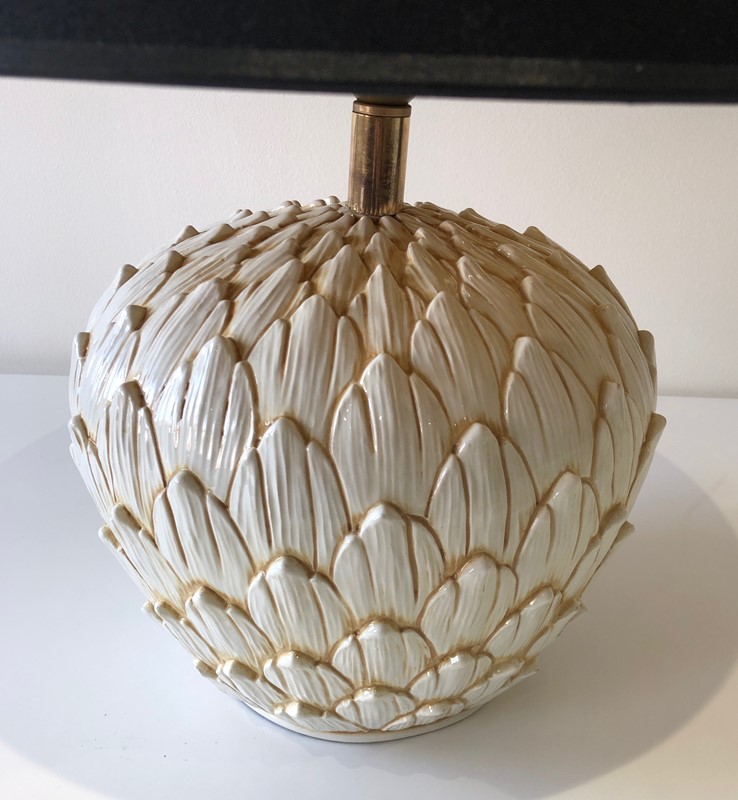 Artichoke Ceramic Table Lamp. French. Circa 1970-barrois-antiques-50s-51030-main-637777606549183054.jpg