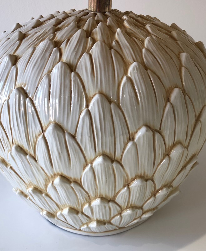 Artichoke Ceramic Table Lamp. French. Circa 1970-barrois-antiques-50s-51033-main-637777606619496317.jpg