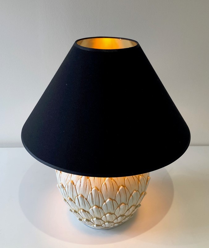 Artichoke Ceramic Table Lamp. French. Circa 1970-barrois-antiques-50s-51037-main-637777606817934114.jpg