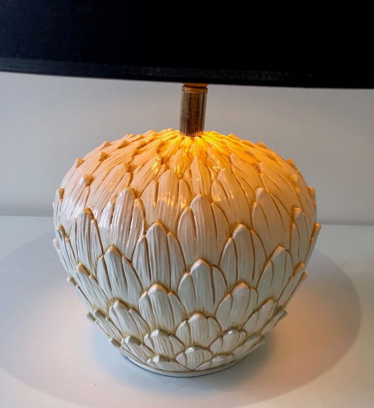 Artichoke Ceramic Table Lamp. French. Circa 1970-barrois-antiques-50s-51038-main-637777606842777188.jpg