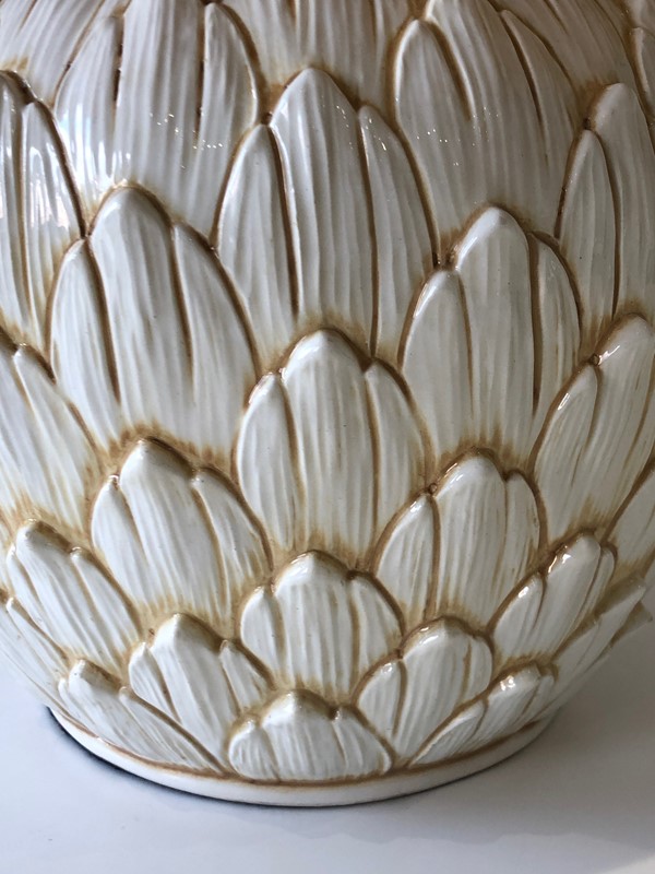 Artichoke Ceramic Table Lamp. French. Circa 1970-barrois-antiques-50s-51042-main-637777606933089762.jpg