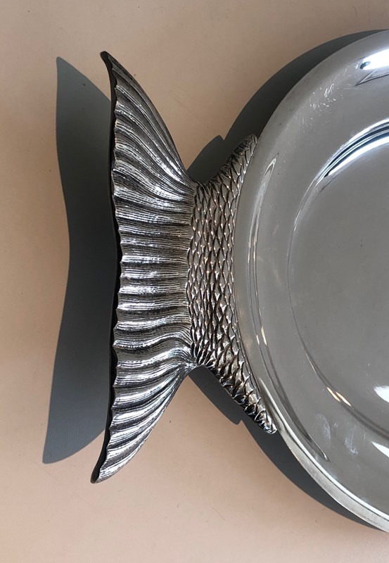 Silver Plated Dish Representing A Fish. Italian Work. Circa 1970-barrois-antiques-50s-53387-5-main-638091109572716158.jpg