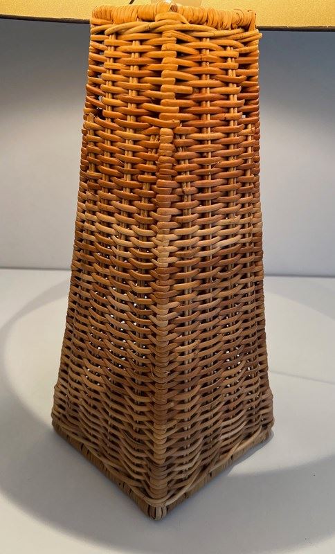 Pyramidal Rattan Table Lamp. French Work. Circa 1970-barrois-antiques-9-main-638216472483535486.jpg