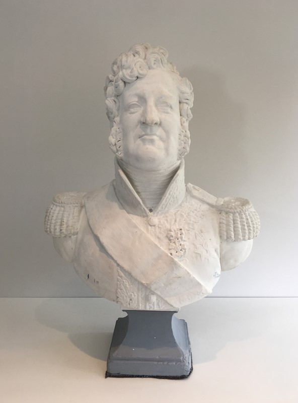  Important Louis-Philippe Plaster Bust. French-barrois-antiques-d-2333-main-637231656473910380.JPG