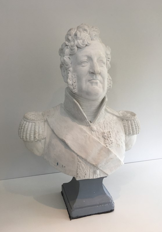  Important Louis-Philippe Plaster Bust. French-barrois-antiques-d-2334-main-637231656744533572.JPG