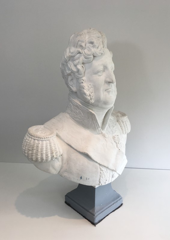  Important Louis-Philippe Plaster Bust. French-barrois-antiques-d-2337-main-637231656807970568.JPG