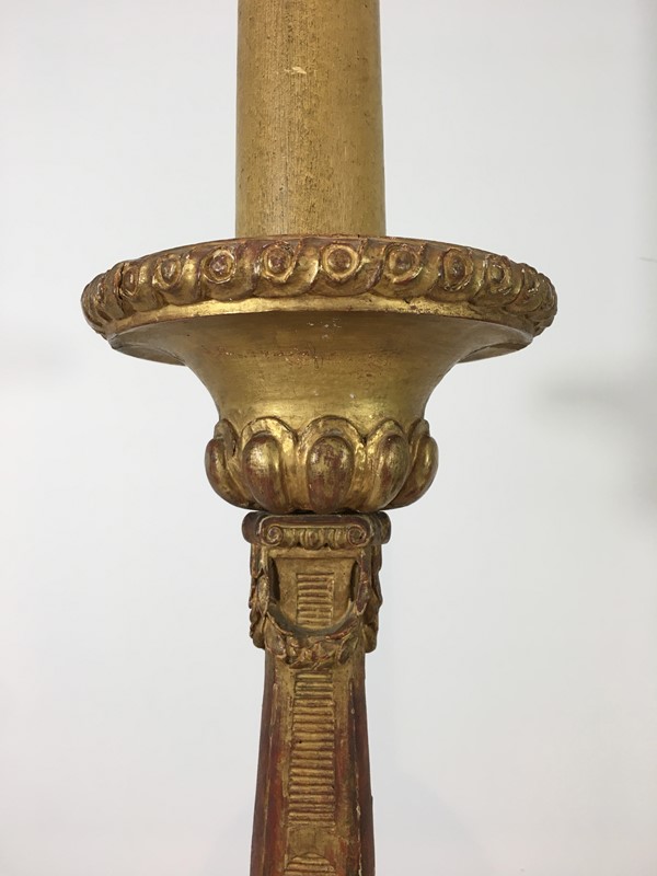  Gold gilt Carved Wood Candelabra on painted base-barrois-antiques-fl-361-main-636820242847385175.jpg