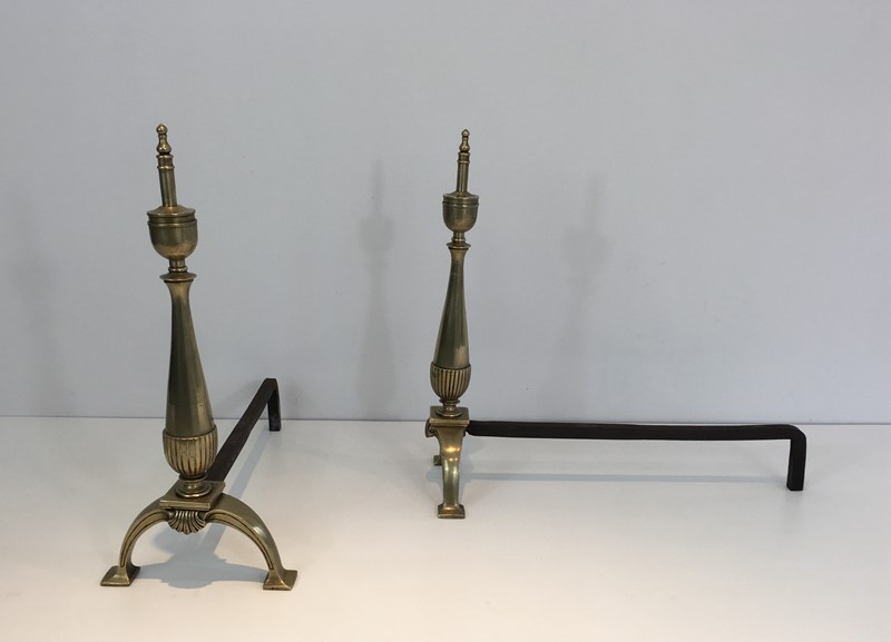  Pair of brass and wrought iron Andirons-barrois-antiques-fp-1015-main-636844402972652402.JPG