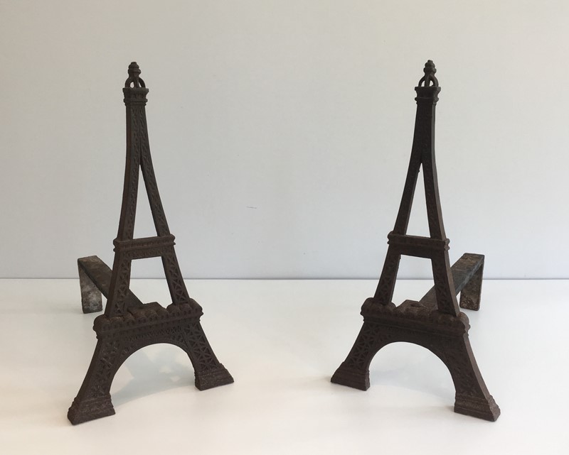  Very Rare Eiffel Tower Cast Iron Andirons. French-barrois-antiques-fp-2264-main-637231658771084194.jpg