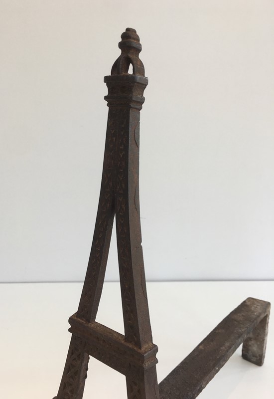  Very Rare Eiffel Tower Cast Iron Andirons. French-barrois-antiques-fp-2267-main-637231658837958722.jpg