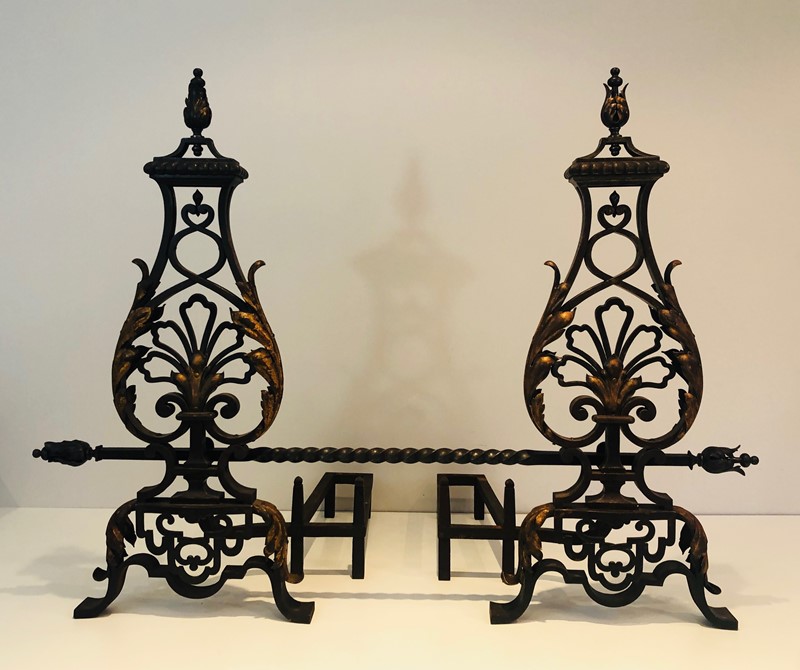 Important Pair of Wrought Iron Andirons-barrois-antiques-fp-4305-main-637595348888384916.jpeg