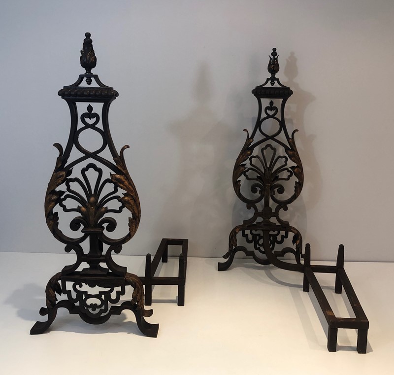  Important Pair of Wrought Iron Andirons-barrois-antiques-fp-4308-main-637595349494475496.jpeg